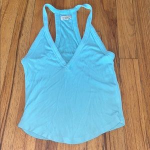 🌹 4/25 blue crop tank top from urban outfitters!